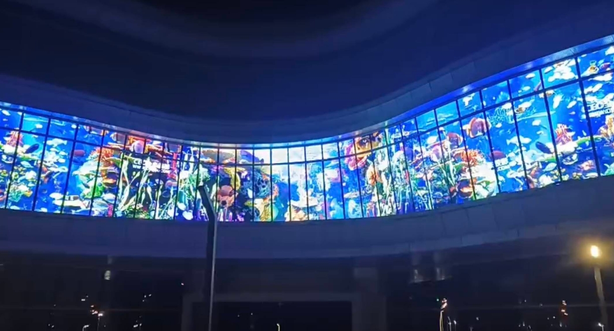 LED光電玻璃屏